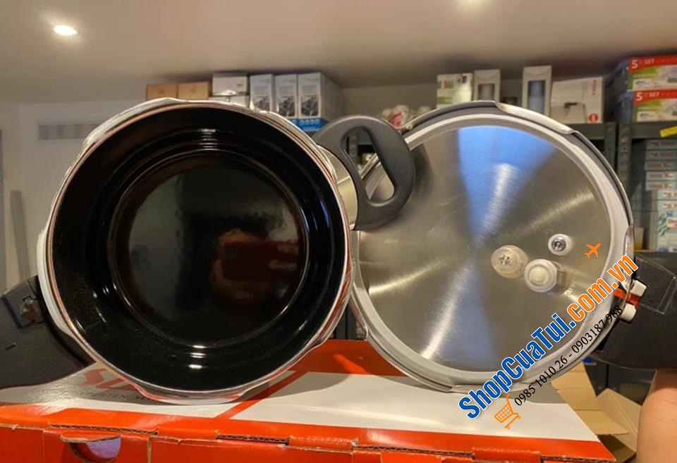 NỒI ÁP SUẤT CAO CẤP SILIT T PLUS MÀU ĐỎ RƯỢU SIÊU HIẾM 6,5 LÍT