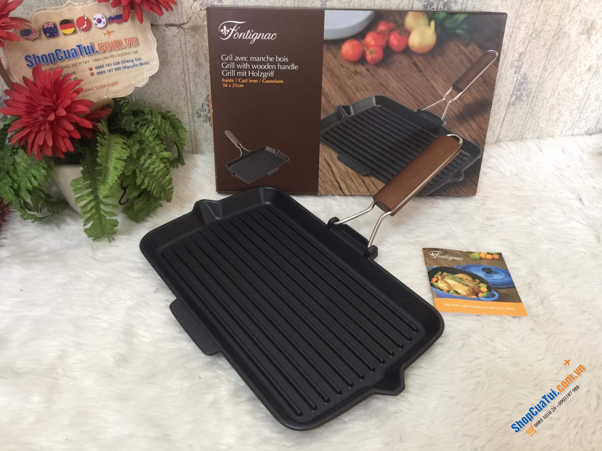 CHẢO GANG NƯỚNG FONTIGNAC BY ZWILLING.