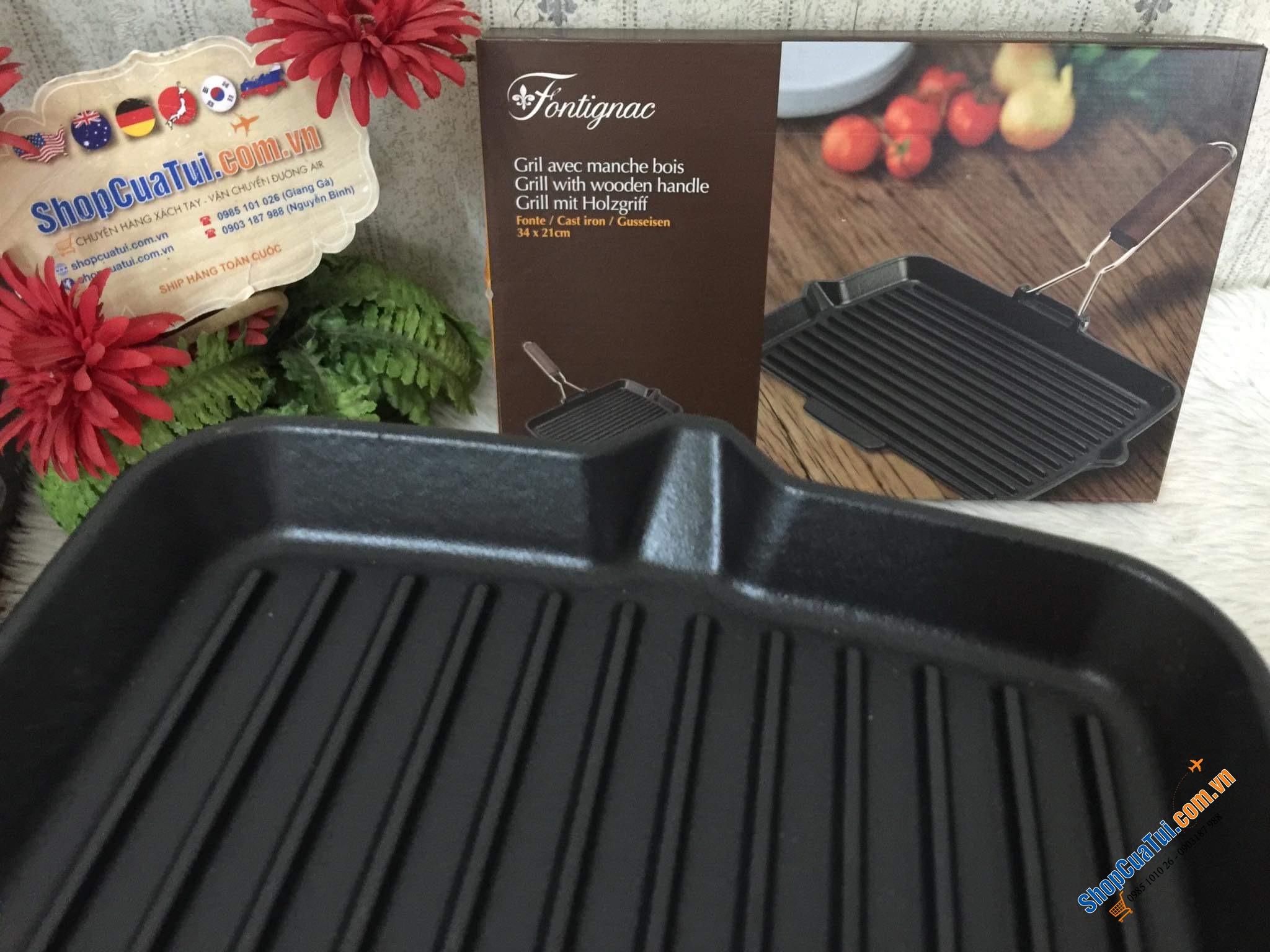 CHẢO GANG NƯỚNG FONTIGNAC BY ZWILLING.