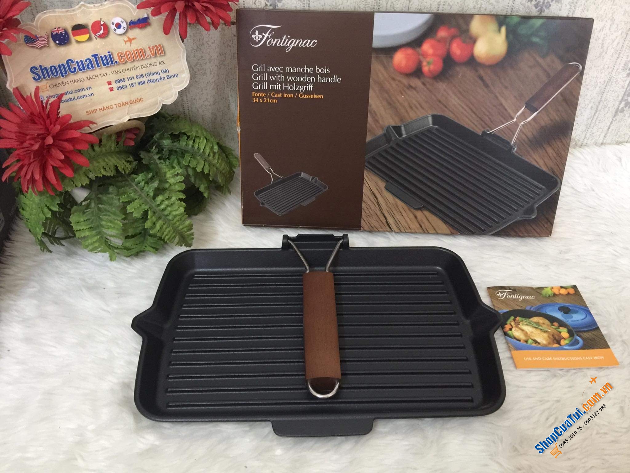 CHẢO GANG NƯỚNG FONTIGNAC BY ZWILLING.