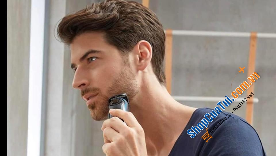 TRỌN BỘ CẠO RÂU BRAUN BT3040 - TẶNG KÈM DAO CẠO RÂU GILLETTE VÀ TÚI ĐỰNG