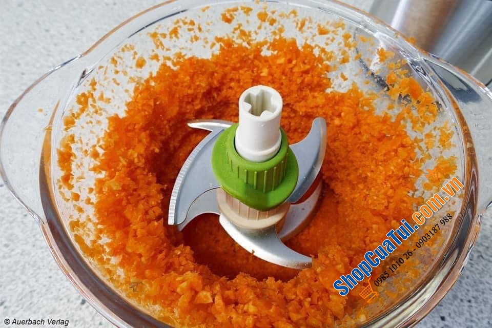 CỐI XAY THỊT, RAU, CỦ QUẢ GASTROBACK MINI CHOPPER PLUS 1.2 lít