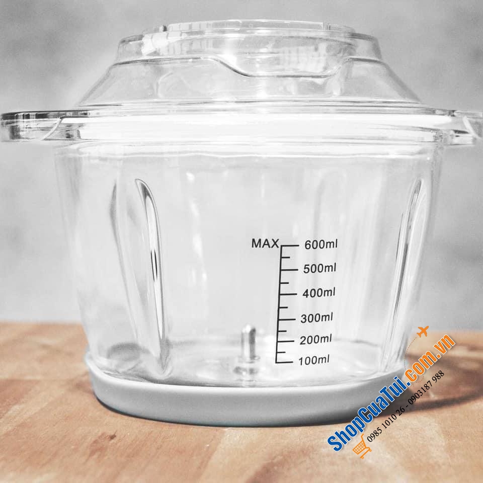 CỐI XAY THỊT, RAU, CỦ QUẢ GASTROBACK MINI CHOPPER PLUS 1.2 lít