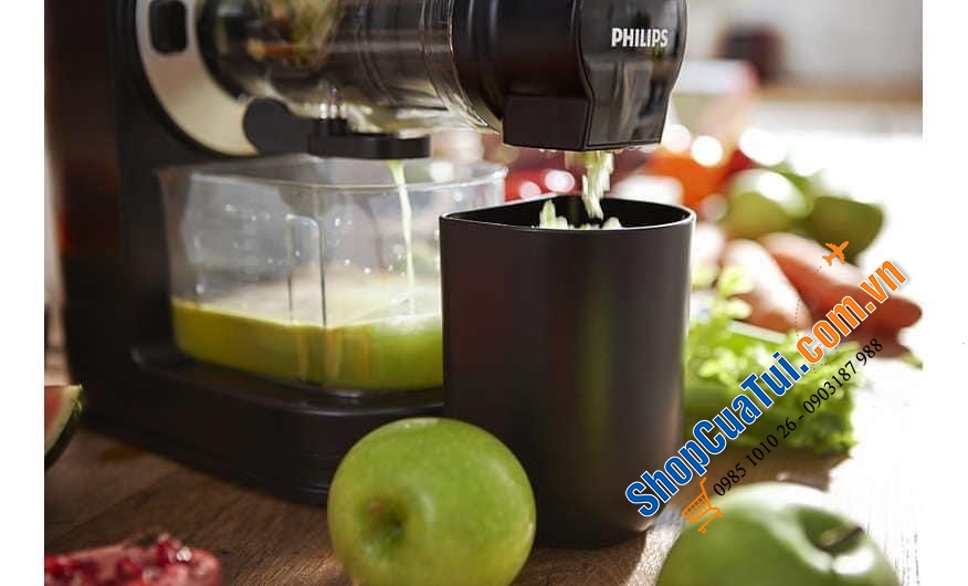 MÁY ÉP CHẬM PHILIPS HR1889/70 150W
