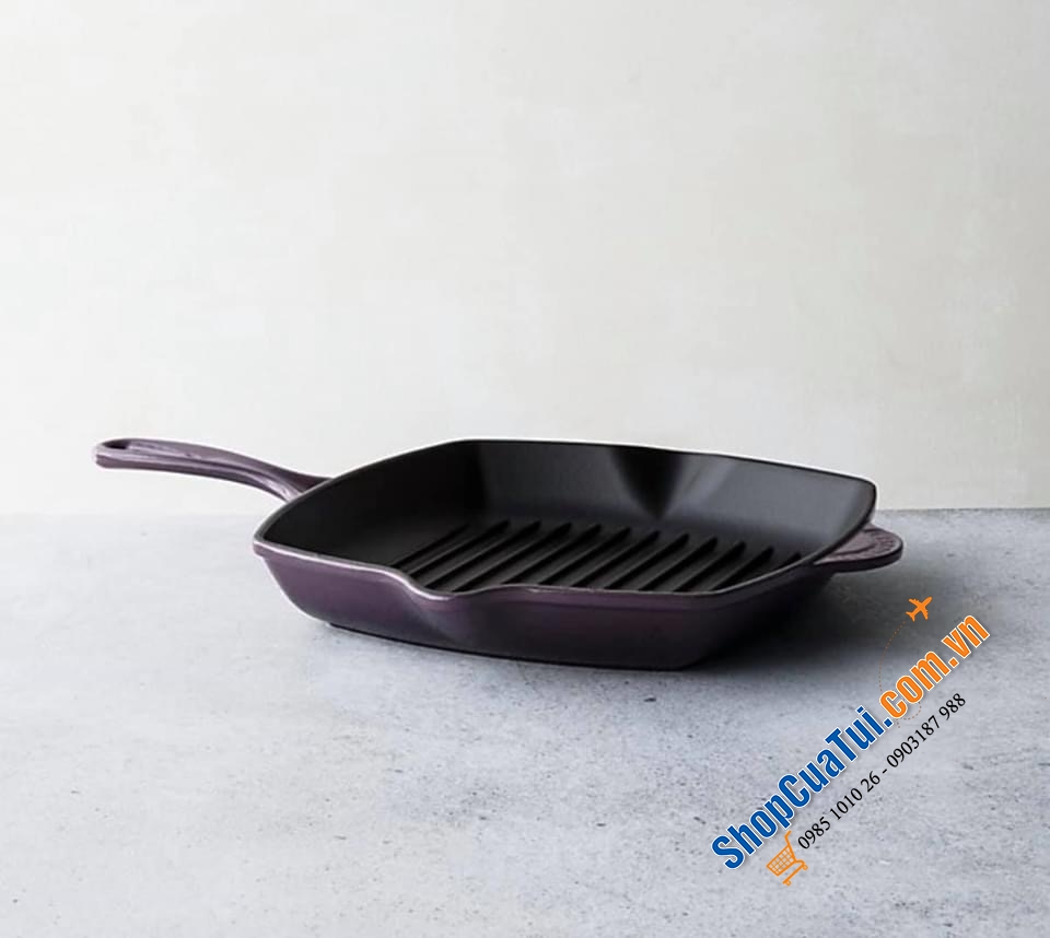 CHẢO NƯỚNG LE CREUSET 26x26 cm.