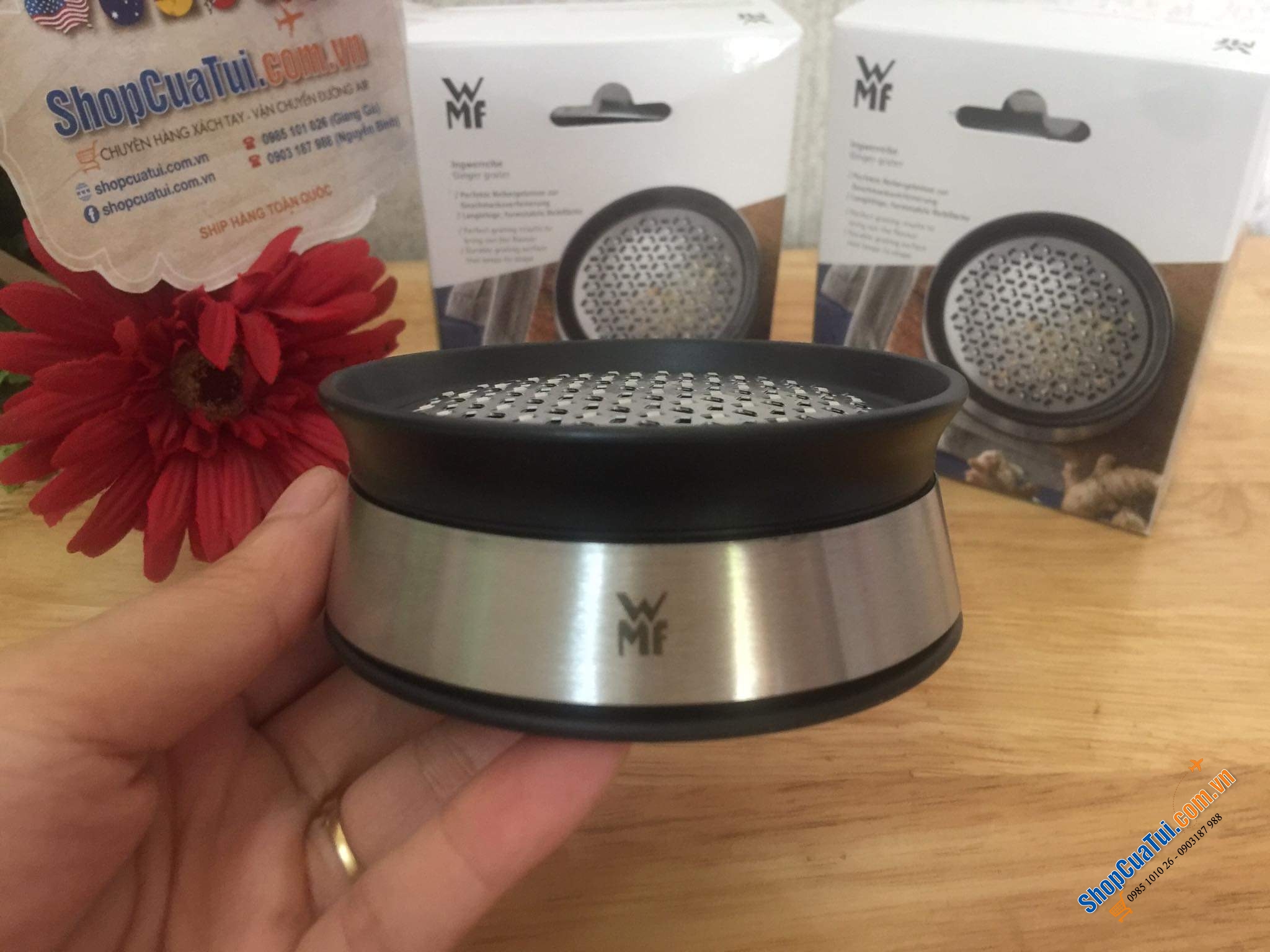 BÀO GỪNG - TỎI HÀNH - PHÔ MAI WMF.