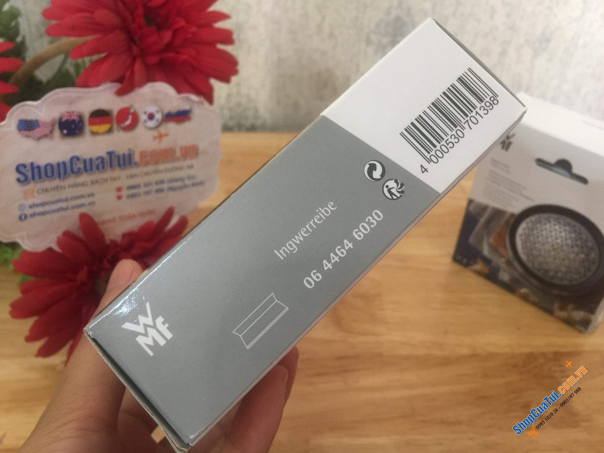 BÀO GỪNG - TỎI HÀNH - PHÔ MAI WMF.