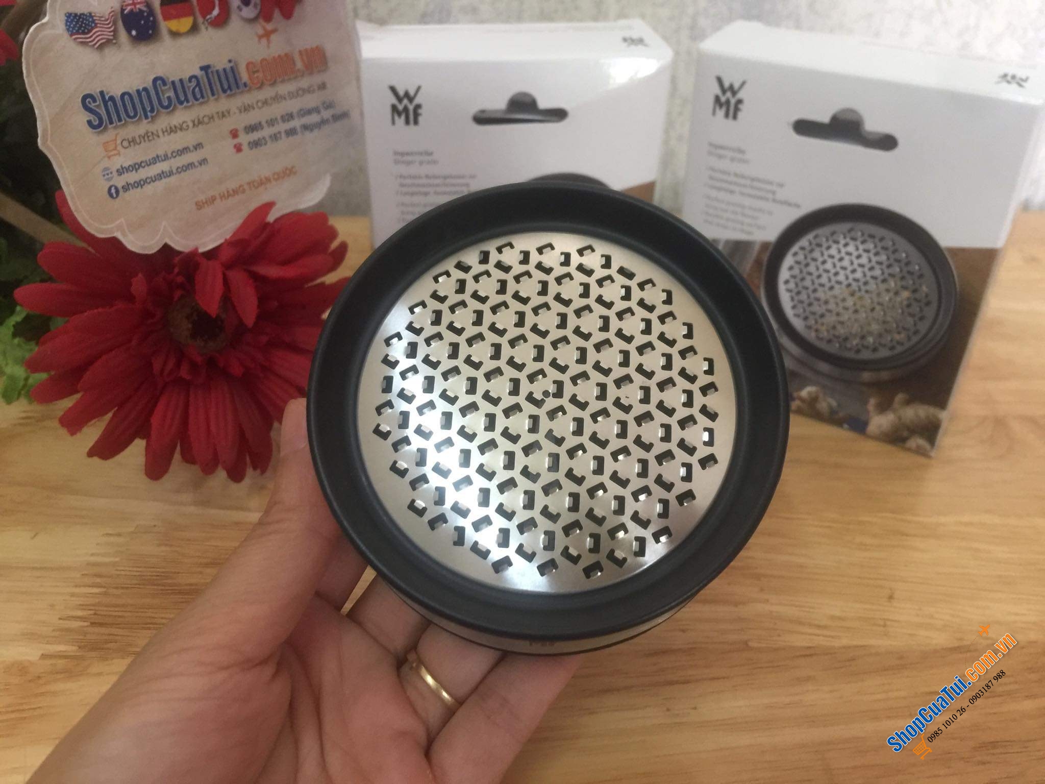 BÀO GỪNG - TỎI HÀNH - PHÔ MAI WMF.