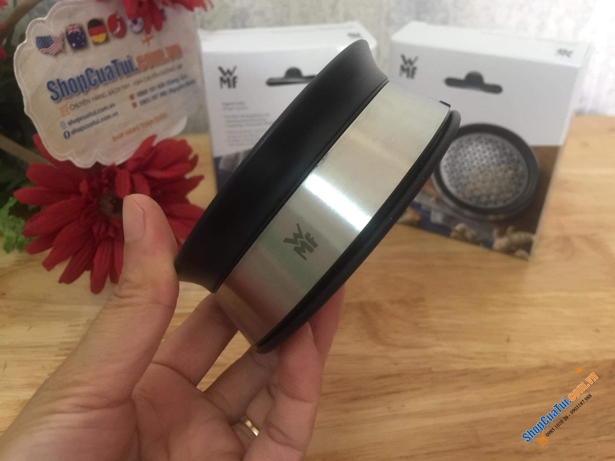 BÀO GỪNG - TỎI HÀNH - PHÔ MAI WMF.