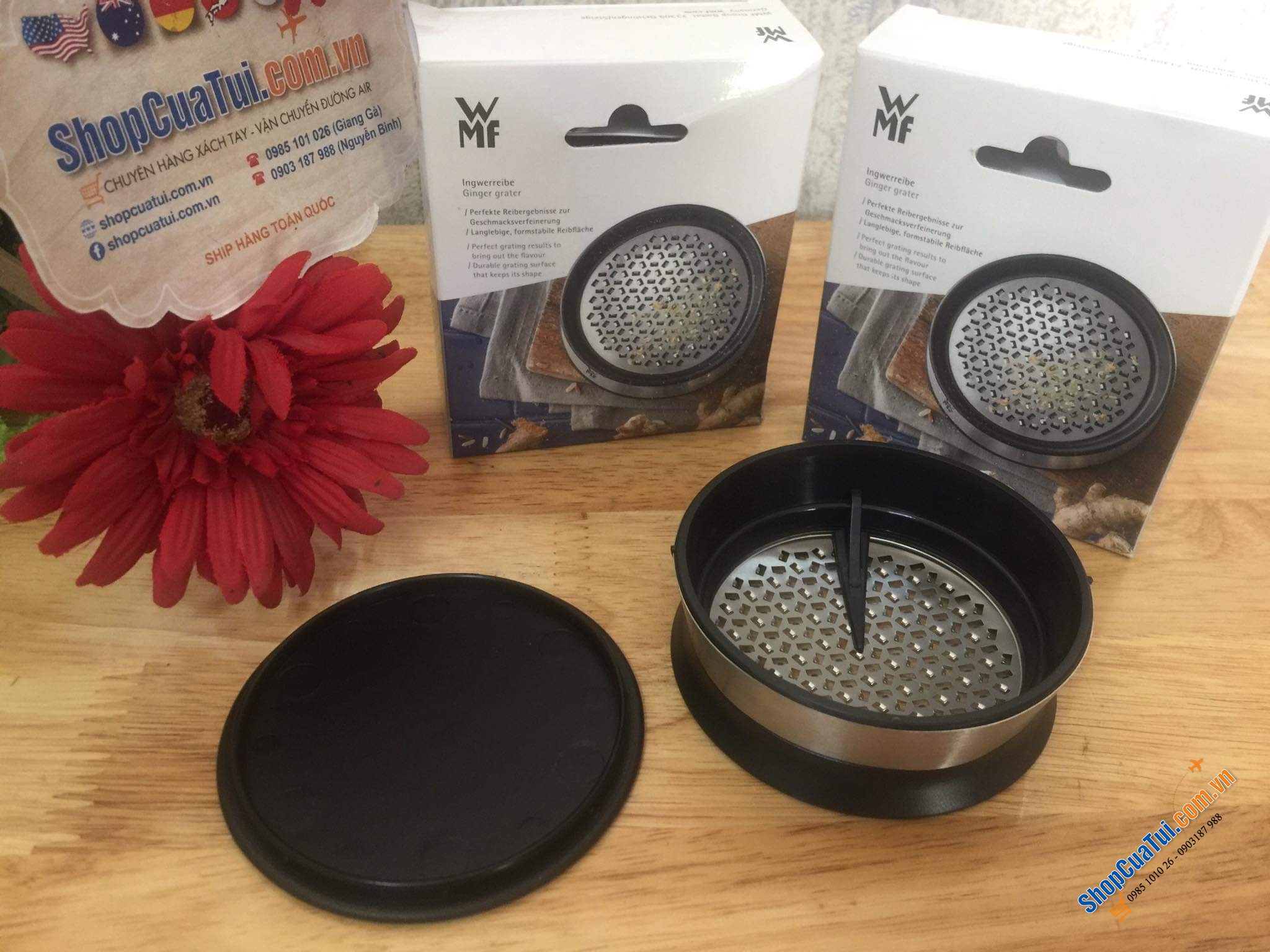 BÀO GỪNG - TỎI HÀNH - PHÔ MAI WMF.