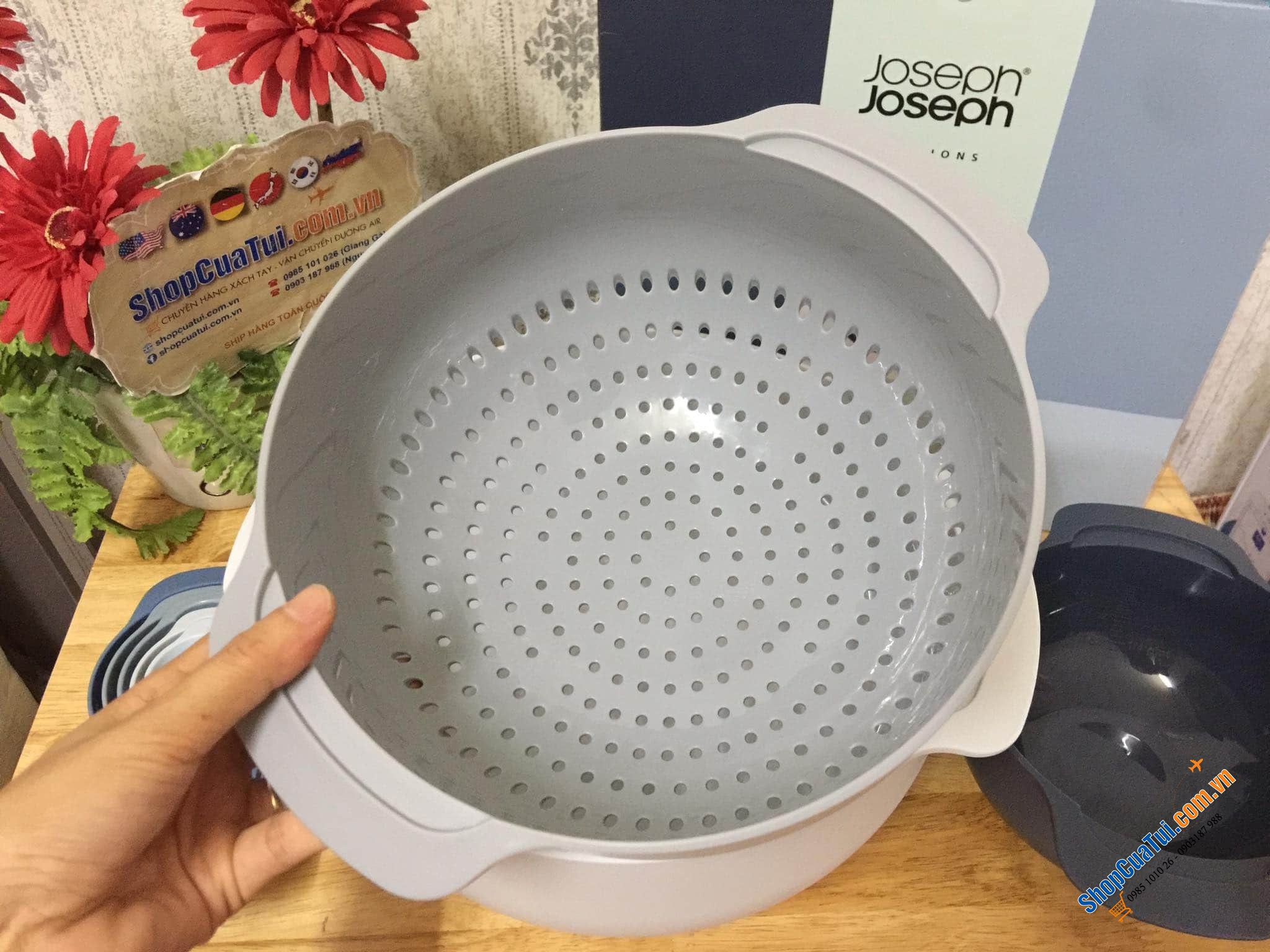 Set âu làm bếp đa năng Joseph Joseph.