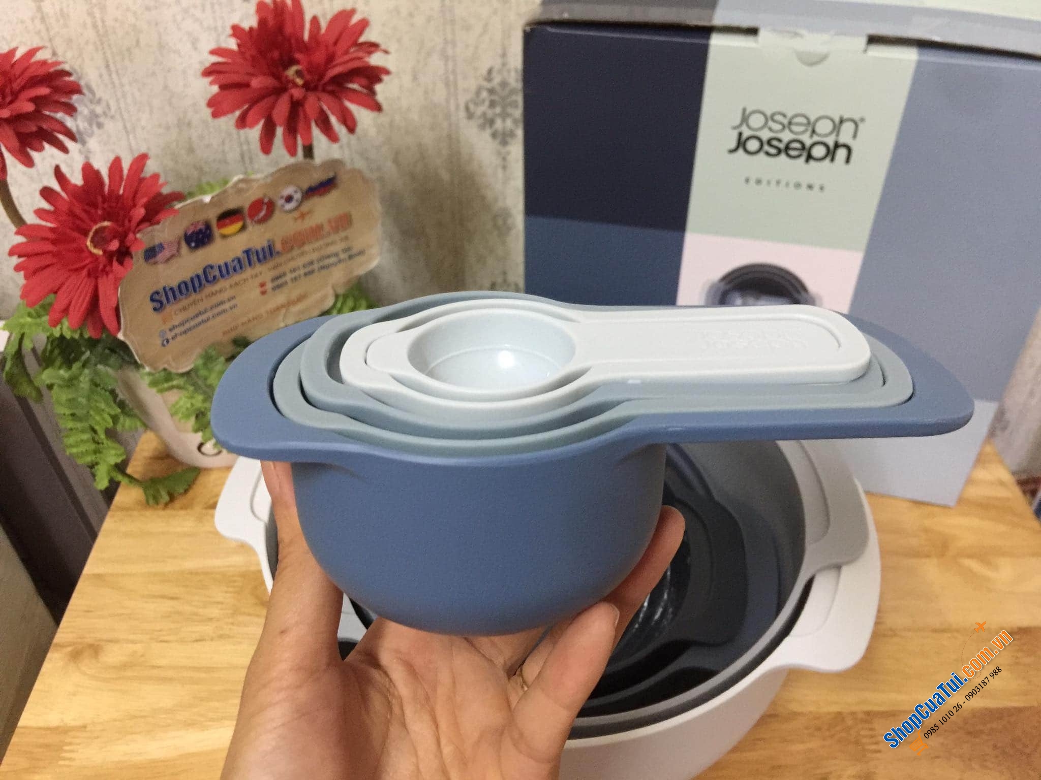 Set âu làm bếp đa năng Joseph Joseph.