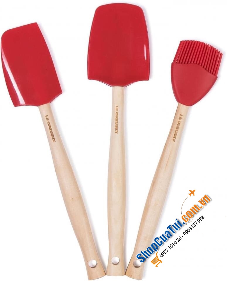 CHỔI SILICON DÀI ĐỦ SẮC MÀU LE CREUSET 29 CM.