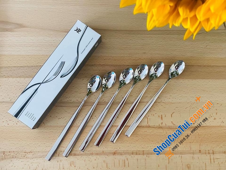 SET 6 THÌA CÁN DÀI WMF 21 cm.