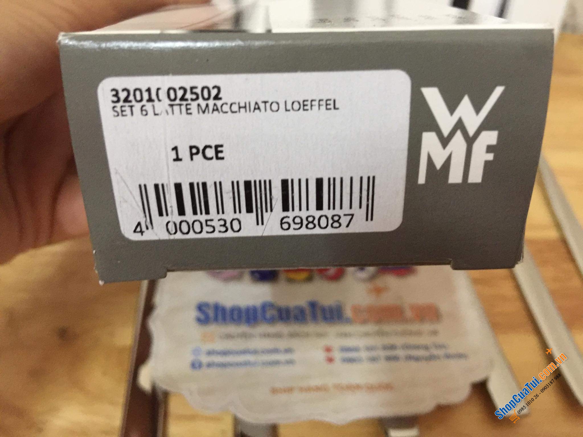 SET 6 THÌA CÁN DÀI WMF 21 cm.