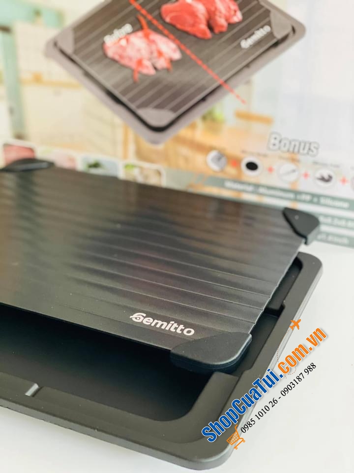 THỚT RÃ ĐÔNG GEMITTO KÈM KHAY HỨNG NƯỚC