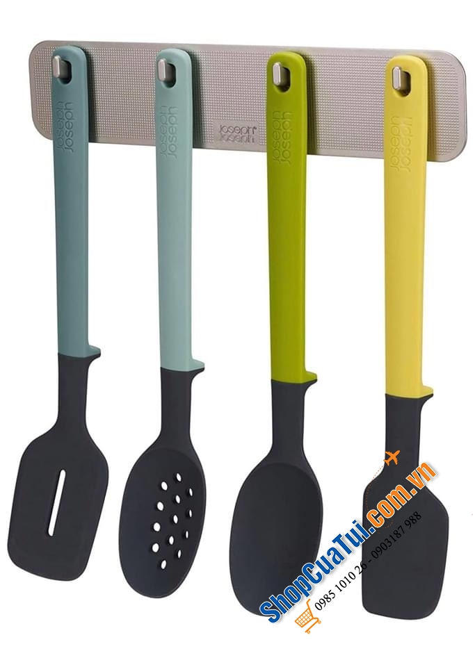 SET 4 DỤNG CỤ NẤU ĂN JOSEPH JOSEPH DOORSTORE CÓ THANH DÍNH.