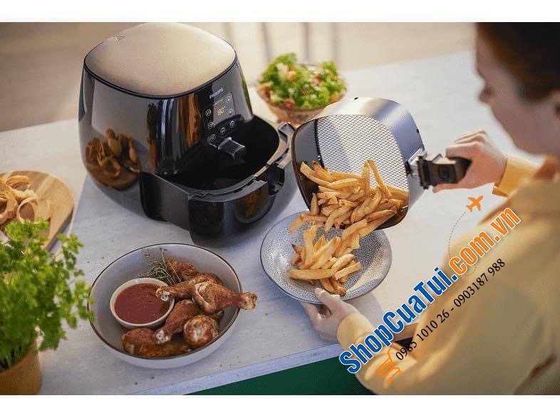 NỒI CHIÊN KHÔNG DẦU PHILIPS HD 9261