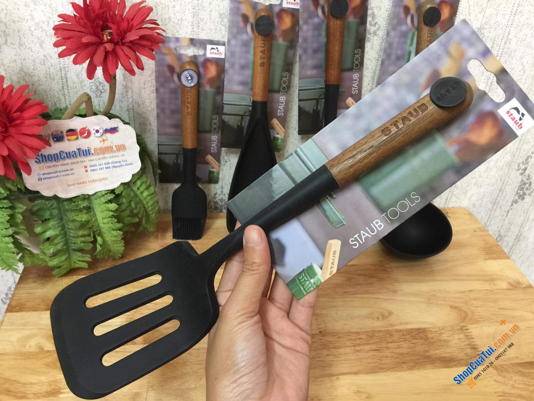 DỤNG CỤ NẤU ĂN SILICON CHÍNH HÃNG STAUB GERMANY.