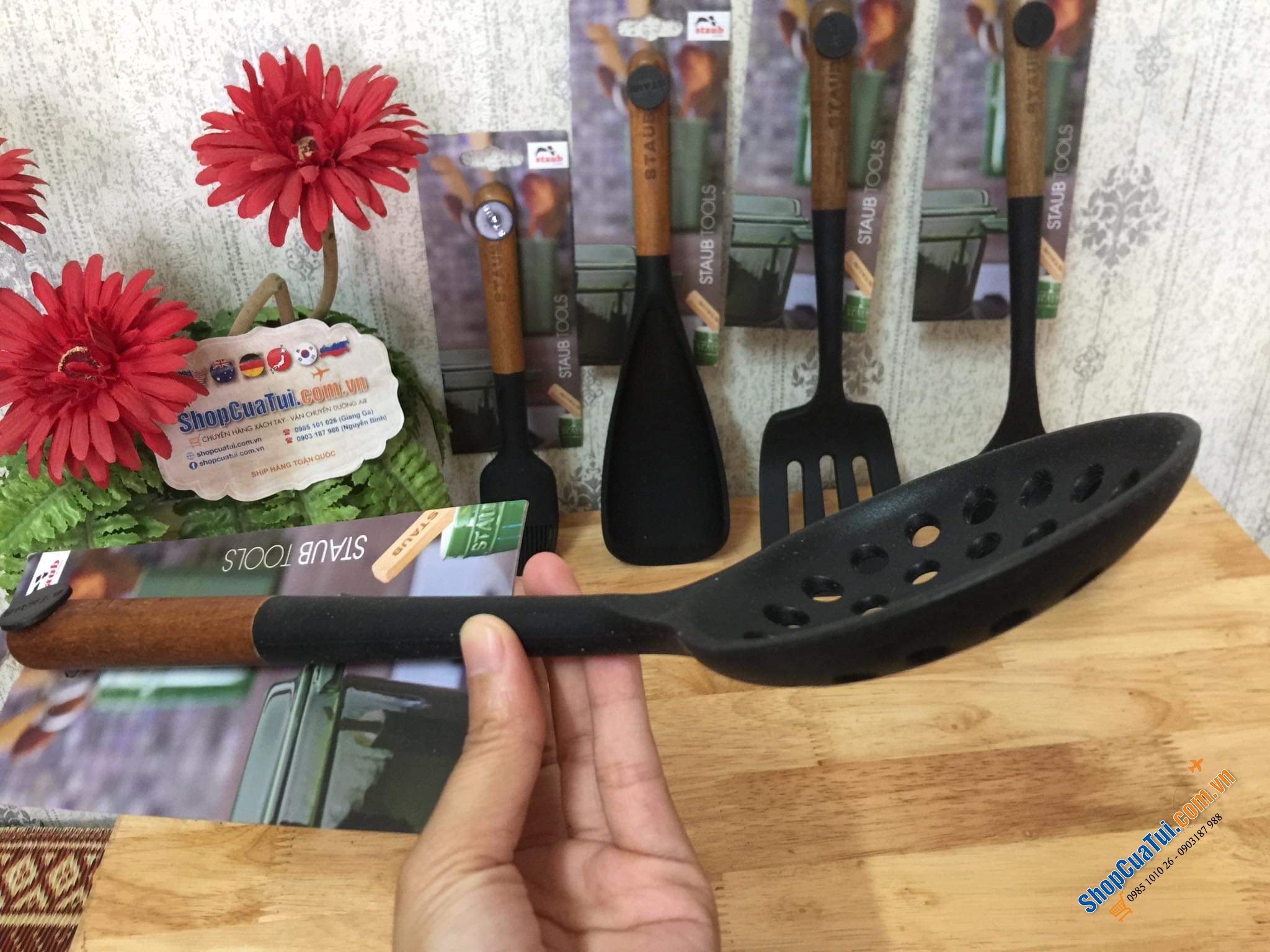 DỤNG CỤ NẤU ĂN SILICON CHÍNH HÃNG STAUB GERMANY.