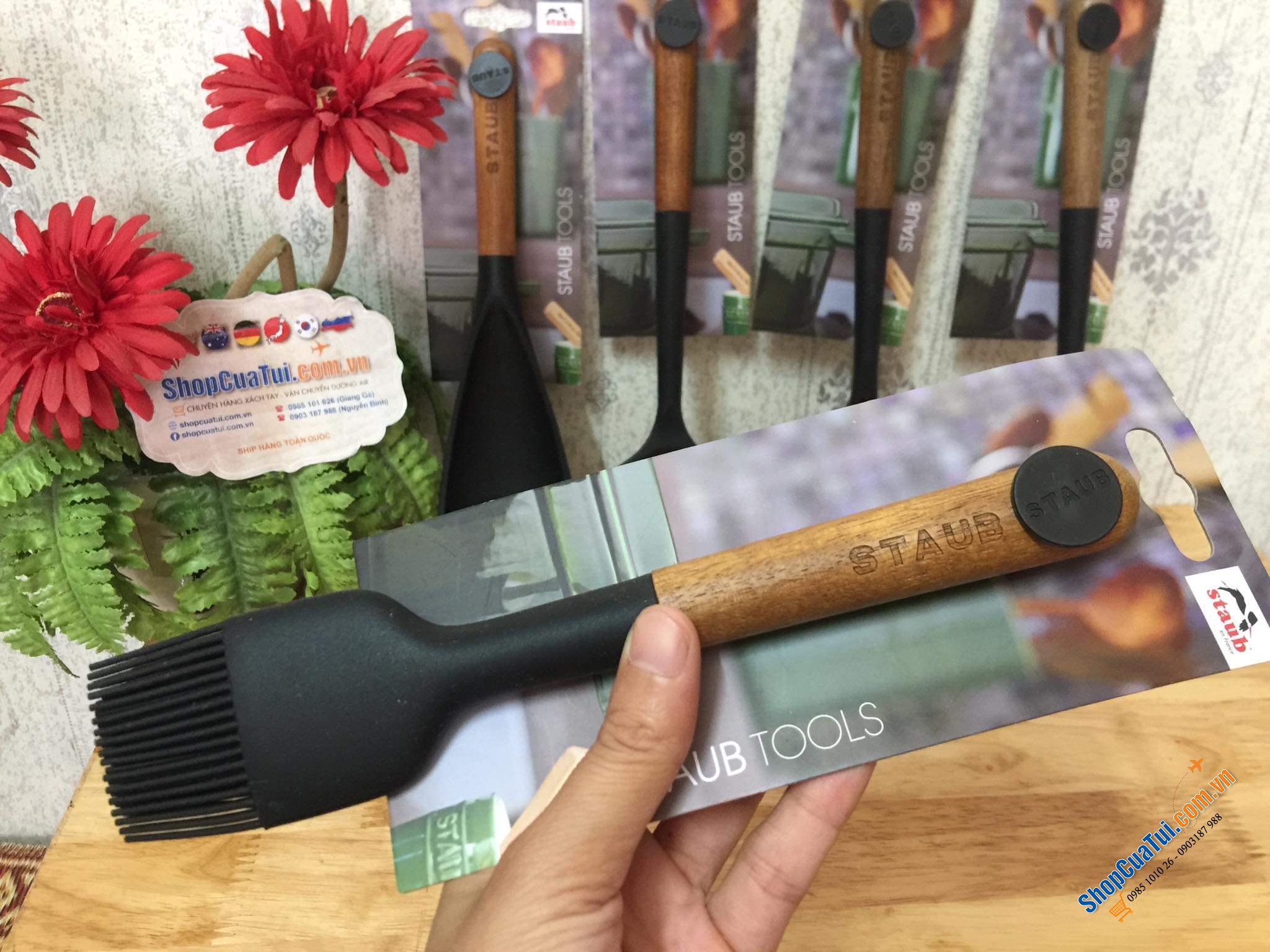 DỤNG CỤ NẤU ĂN SILICON CHÍNH HÃNG STAUB GERMANY.