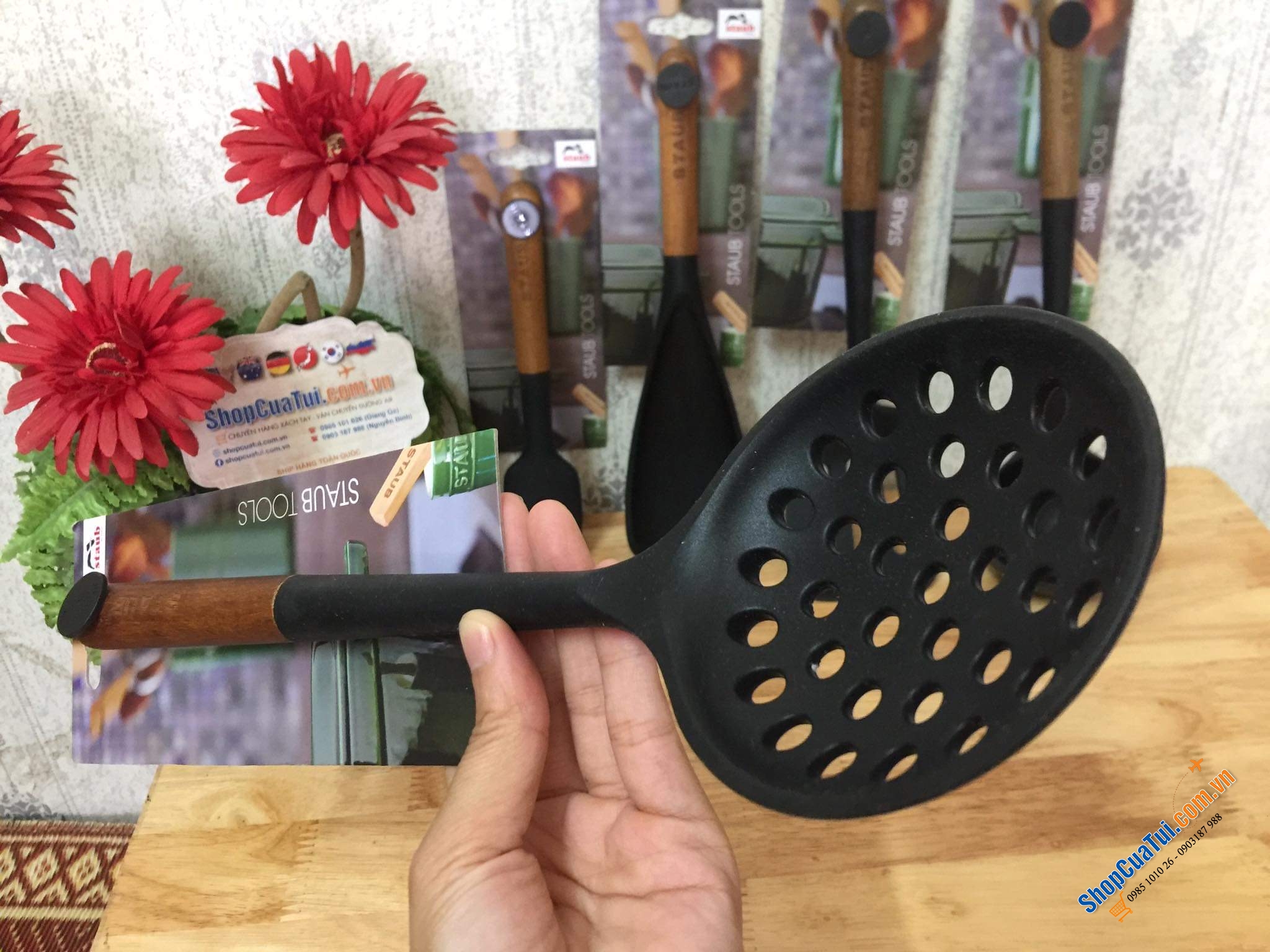 DỤNG CỤ NẤU ĂN SILICON CHÍNH HÃNG STAUB GERMANY.