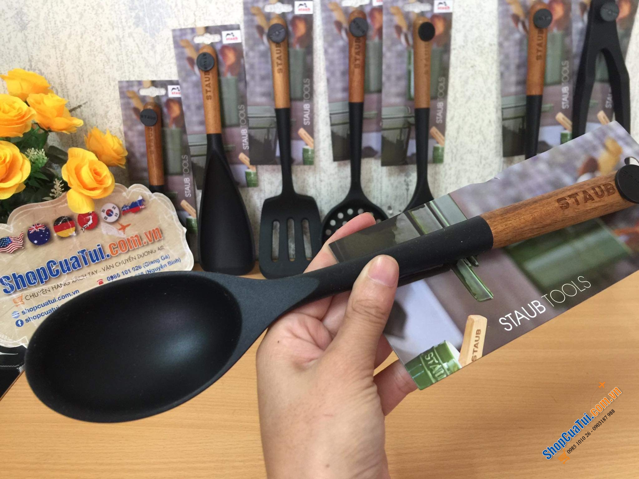 DỤNG CỤ NẤU ĂN SILICON CHÍNH HÃNG STAUB GERMANY.