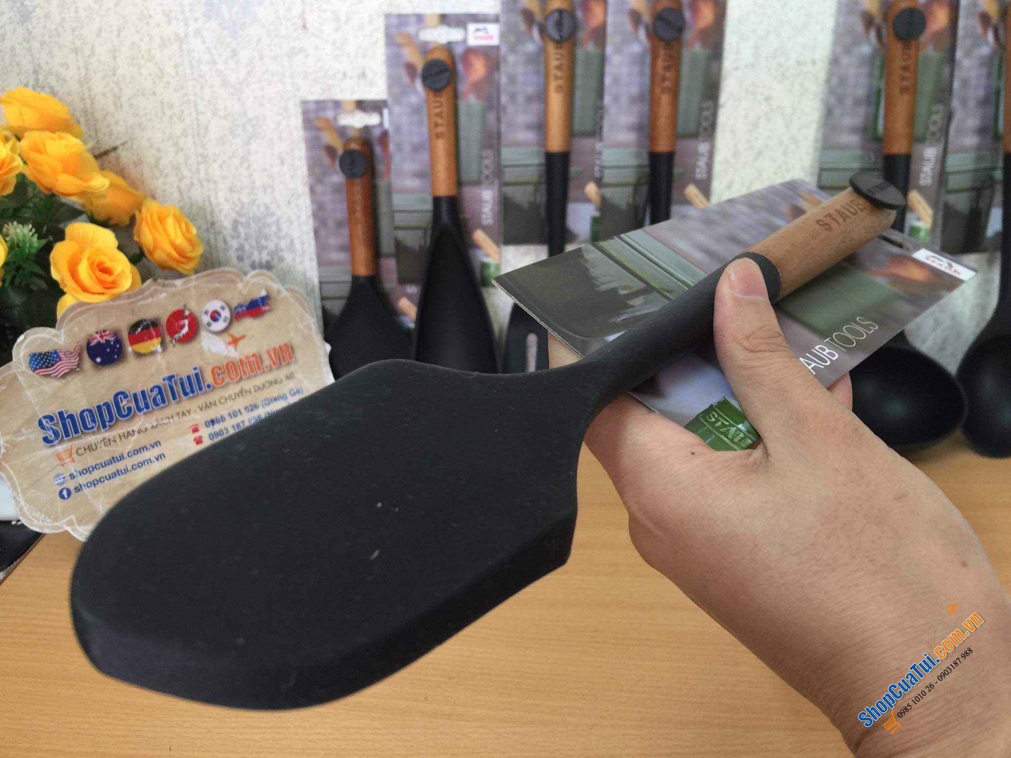 DỤNG CỤ NẤU ĂN SILICON CHÍNH HÃNG STAUB GERMANY.