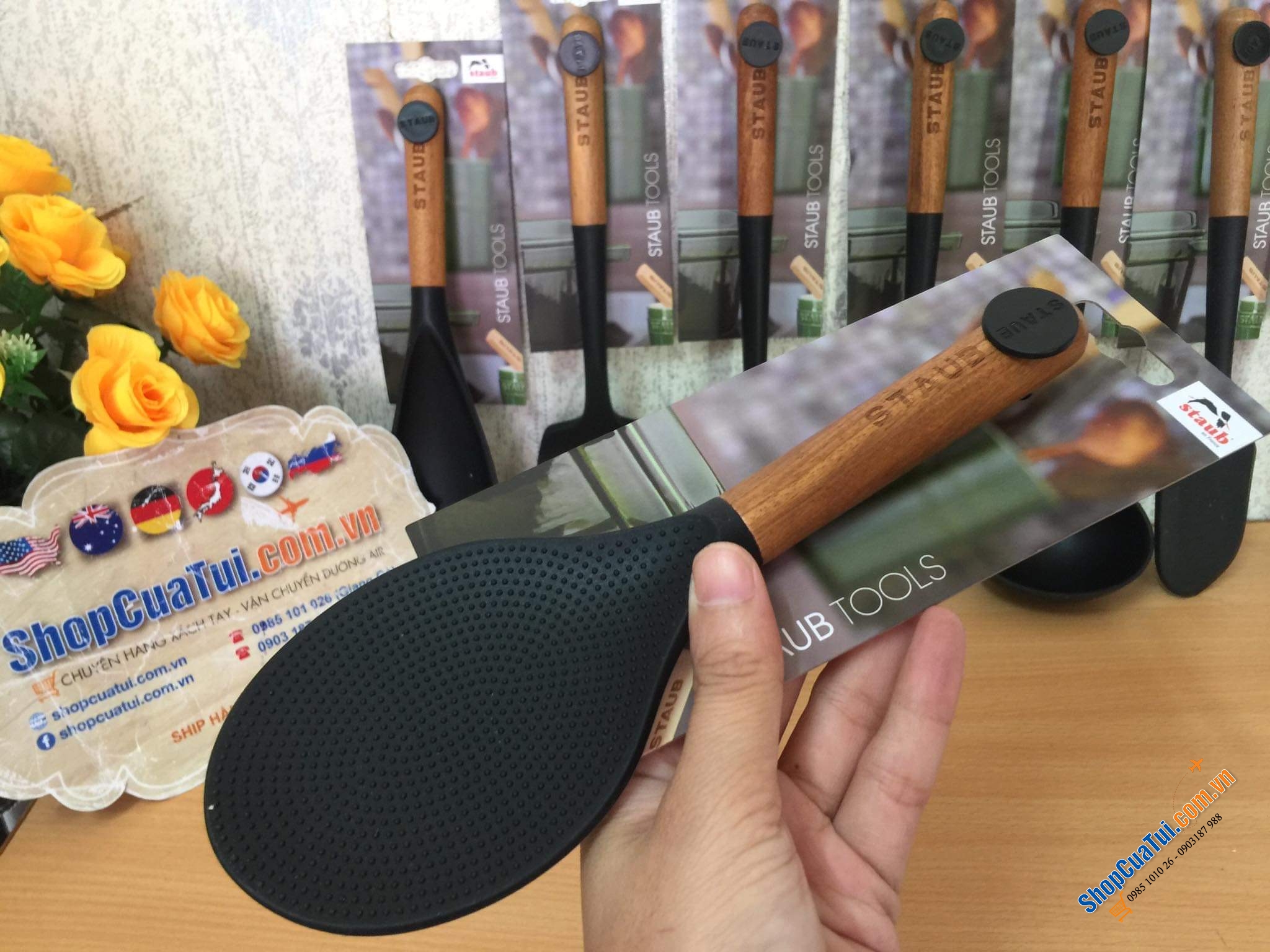 DỤNG CỤ NẤU ĂN SILICON CHÍNH HÃNG STAUB GERMANY.