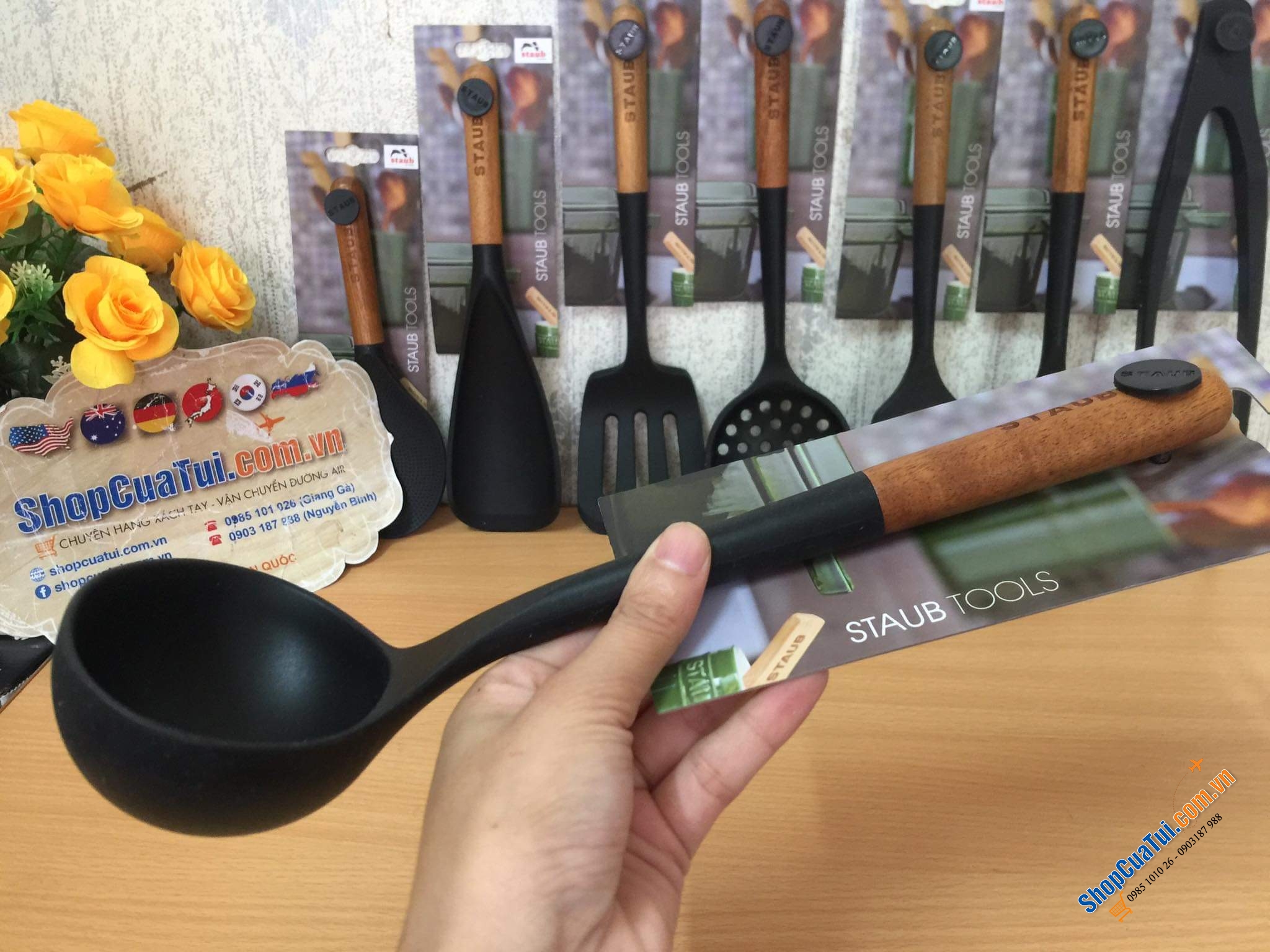 DỤNG CỤ NẤU ĂN SILICON CHÍNH HÃNG STAUB GERMANY.