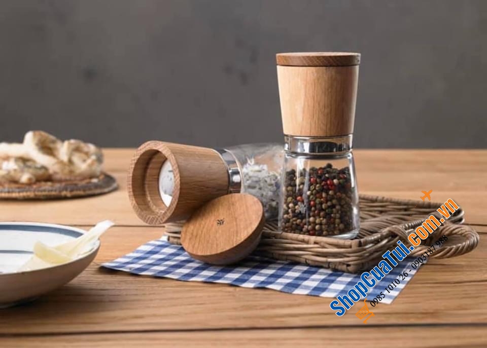 Set xay tiêu cơ dòng cao cấp WMF GỖ TỰ NHIÊN NATURE