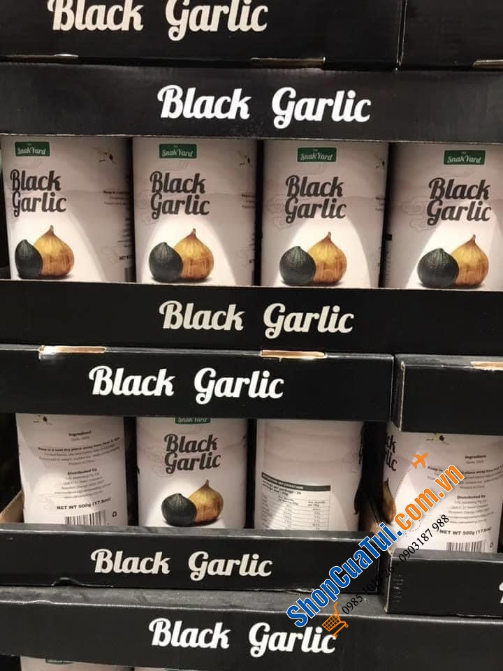 Tỏi đen The Snak Yard Black Garlic 500g Net