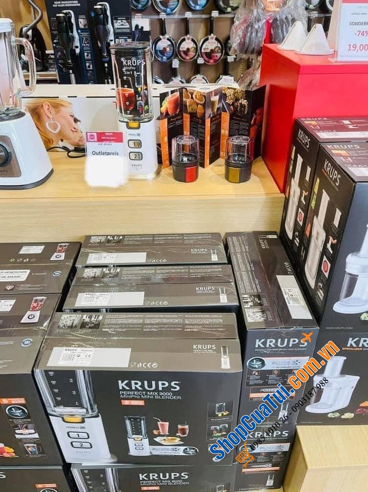 Máy xay sinh tố Krups KB3031 3in1 - model mới nhất 2020