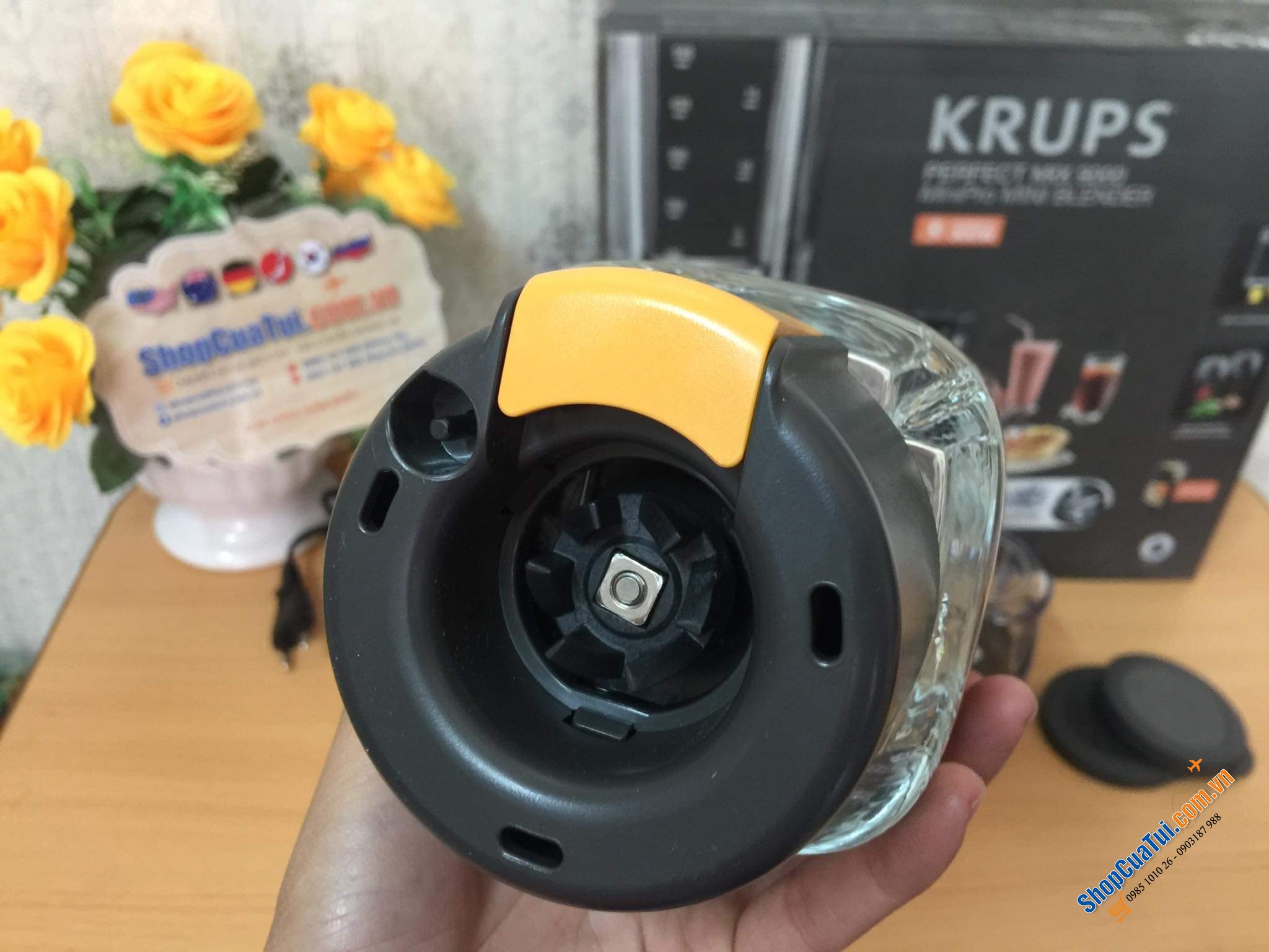 Máy xay sinh tố Krups KB3031 3in1 - model mới nhất 2020