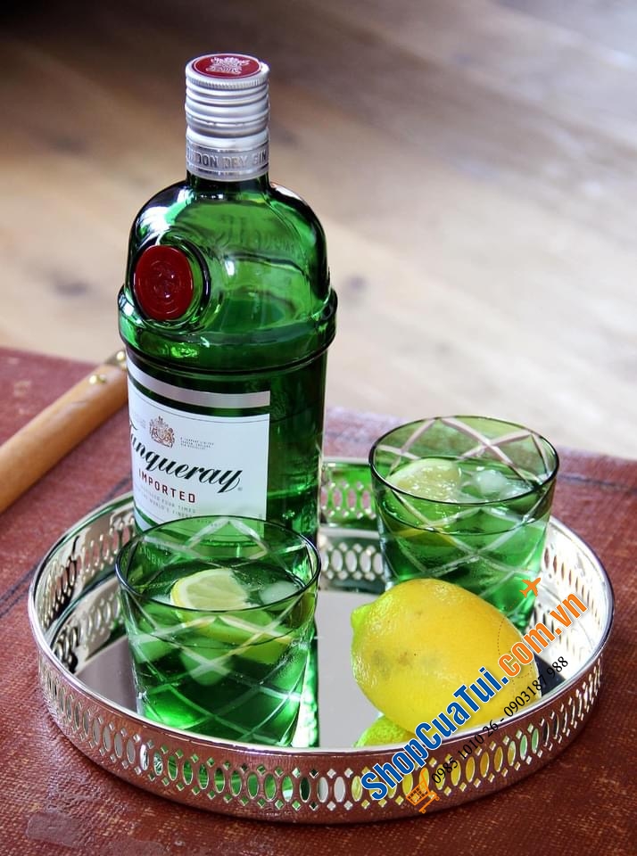 KHAY MẠ BẠC THẬT SIÊU ĐẸP EDZARD LOẠI NHỎ 23 CM