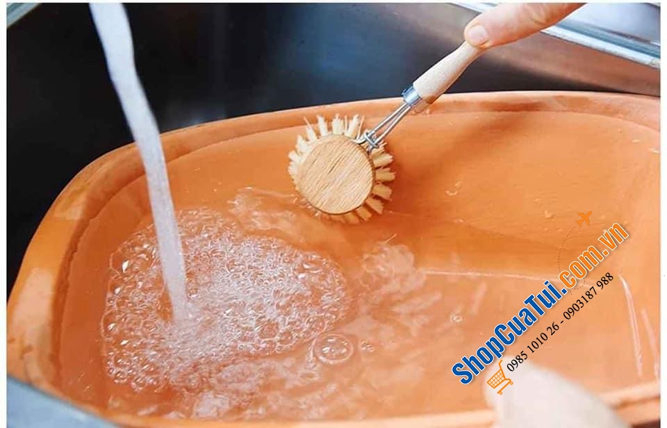 NỒI NƯỚNG GỐM ĐỨC MADE IN GERMANY RÖMERTOPF - HOẠ TIẾT NÔNG TRẠI - Kích thước 38 x 38 x 12,5 cm. Nặng 3,3 kg