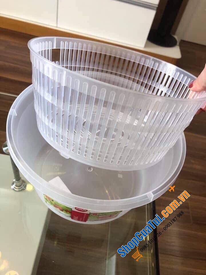 RỔ QUAY KHÔ RAU EMSA - made in Germany