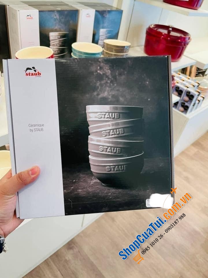 BỘ 4 BÁT STAUB 12CM 0,4L