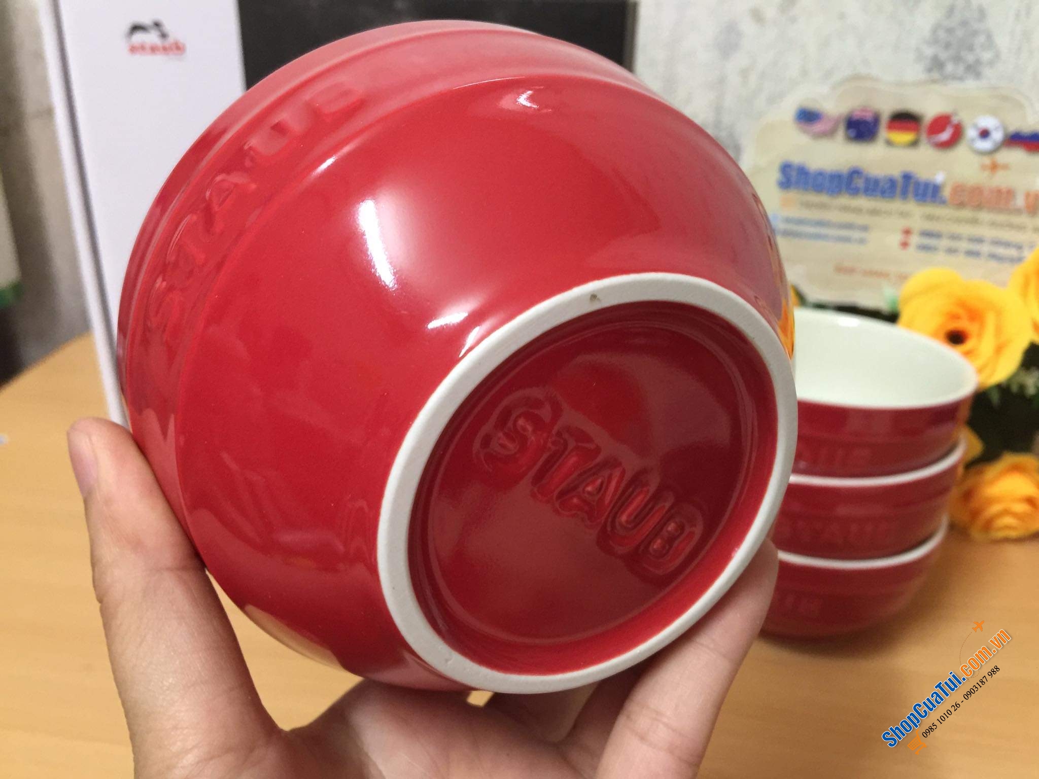 BỘ 4 BÁT STAUB 12CM 0,4L