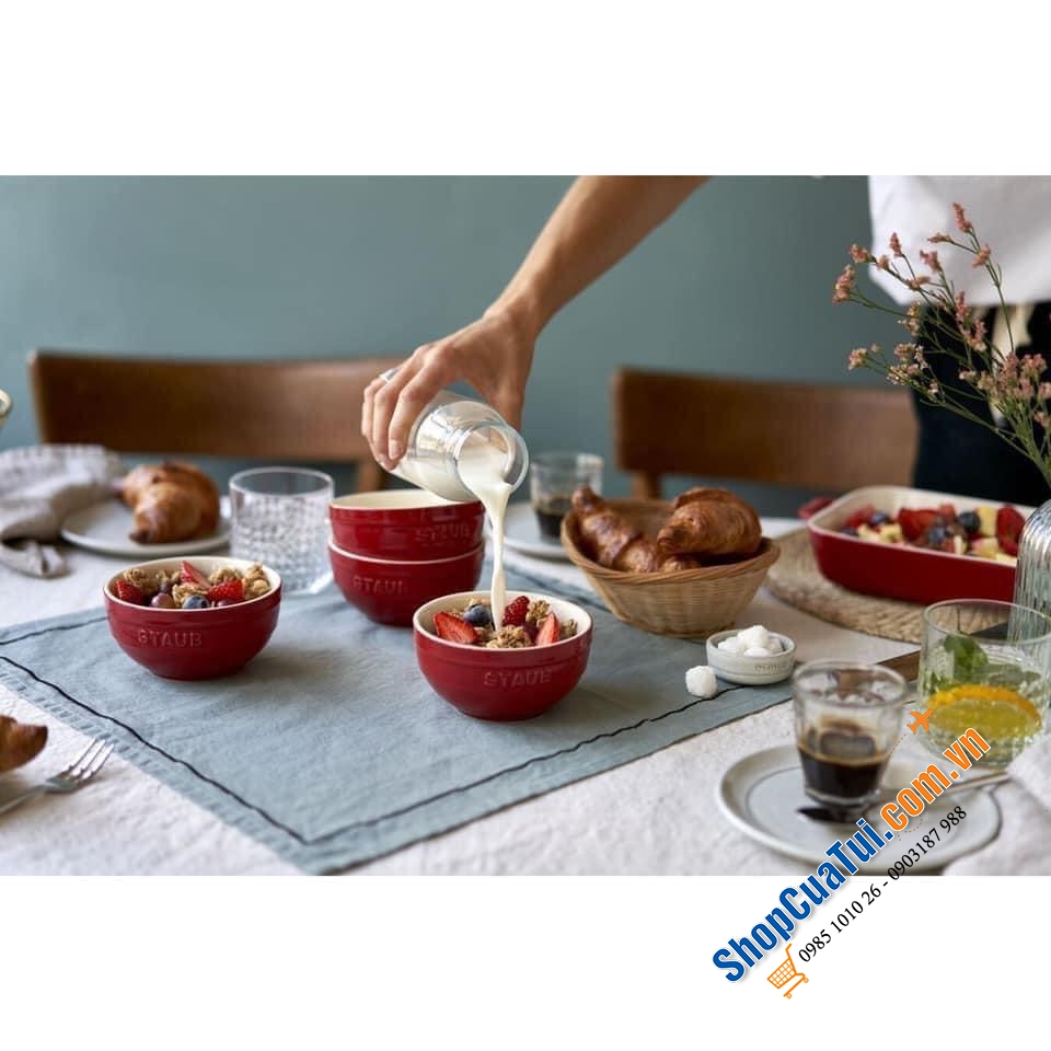 BỘ 4 BÁT STAUB 12CM 0,4L