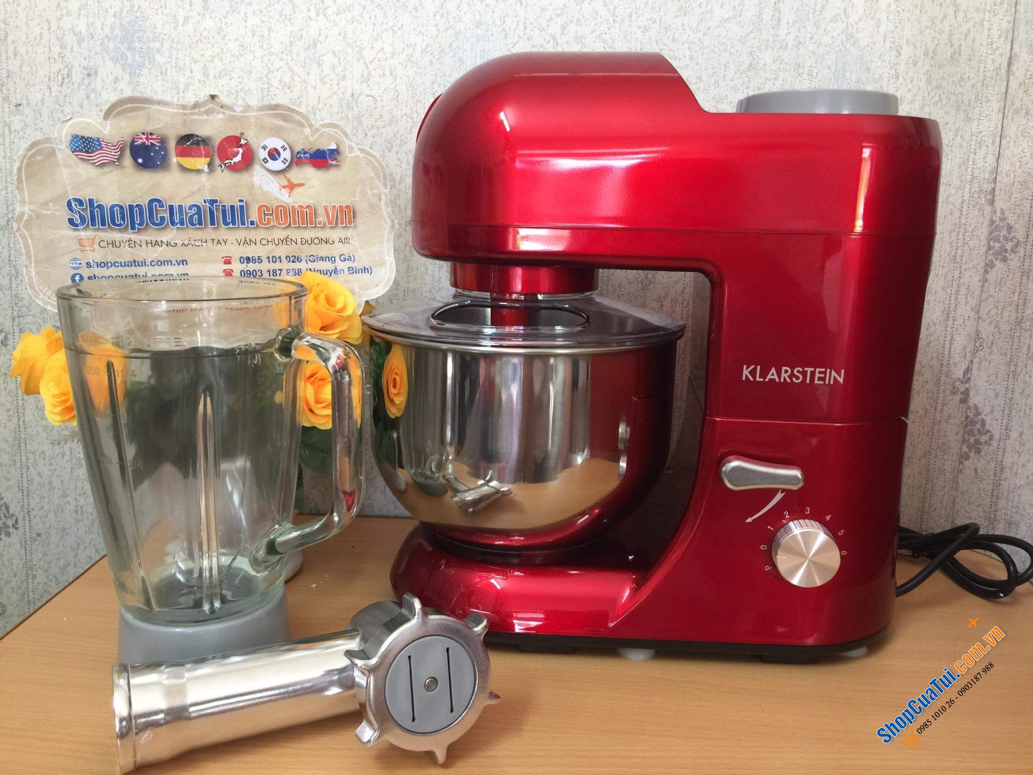 TRỘN BỘT VẠN ĐA NĂNG KLASTEIN ROSSA