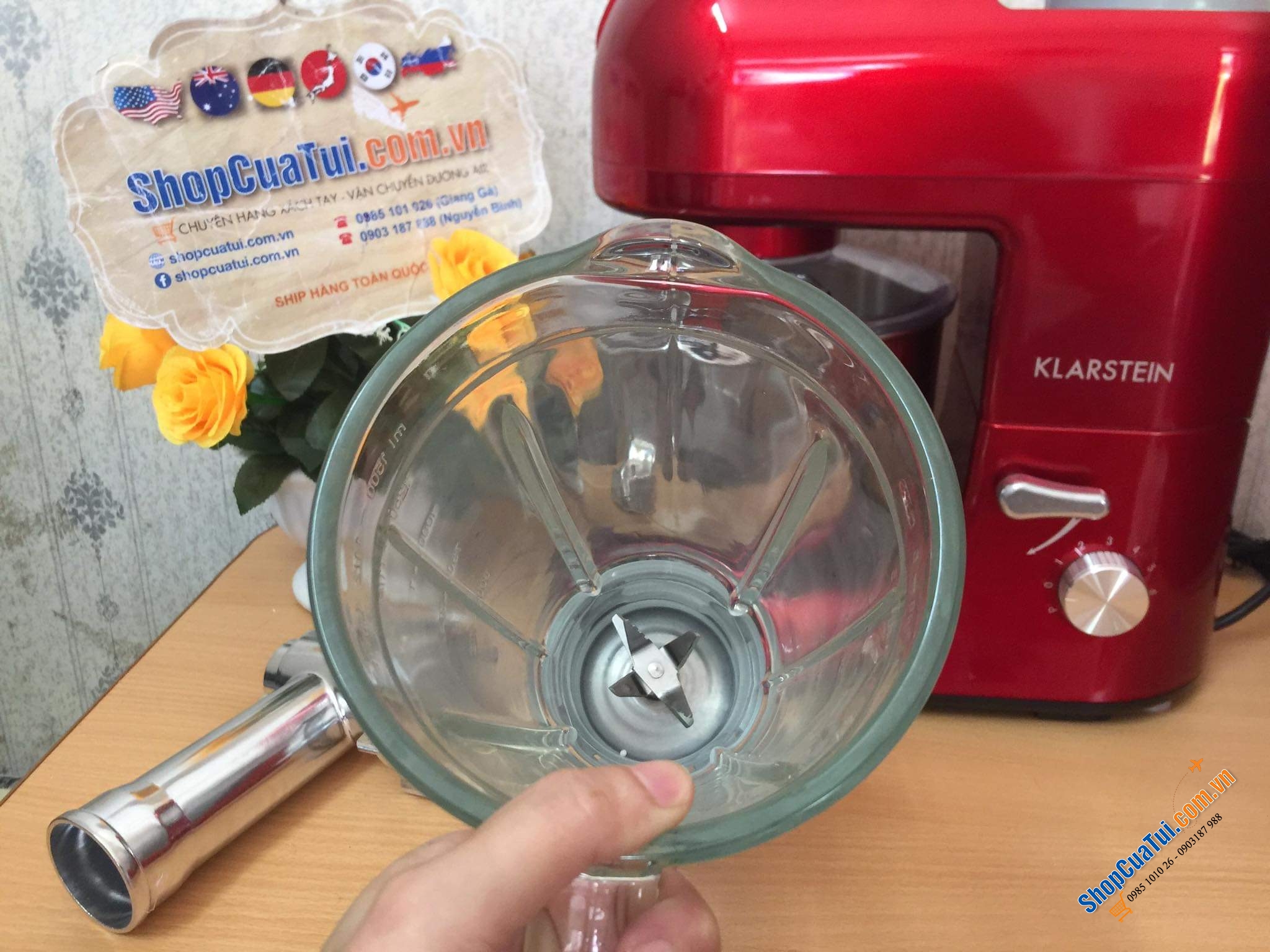 TRỘN BỘT VẠN ĐA NĂNG KLASTEIN ROSSA