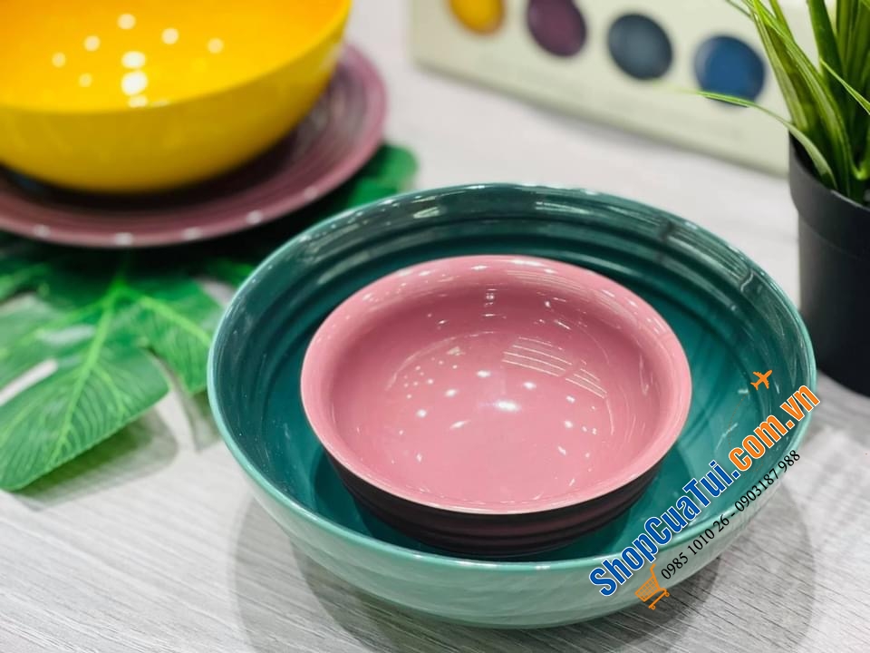 SET 4 BÁT LE CREUSET 16 CM KÈM HỘP BOTANIQUE - MUA AUTH TẠI ĐỨC ĐỦ BILL