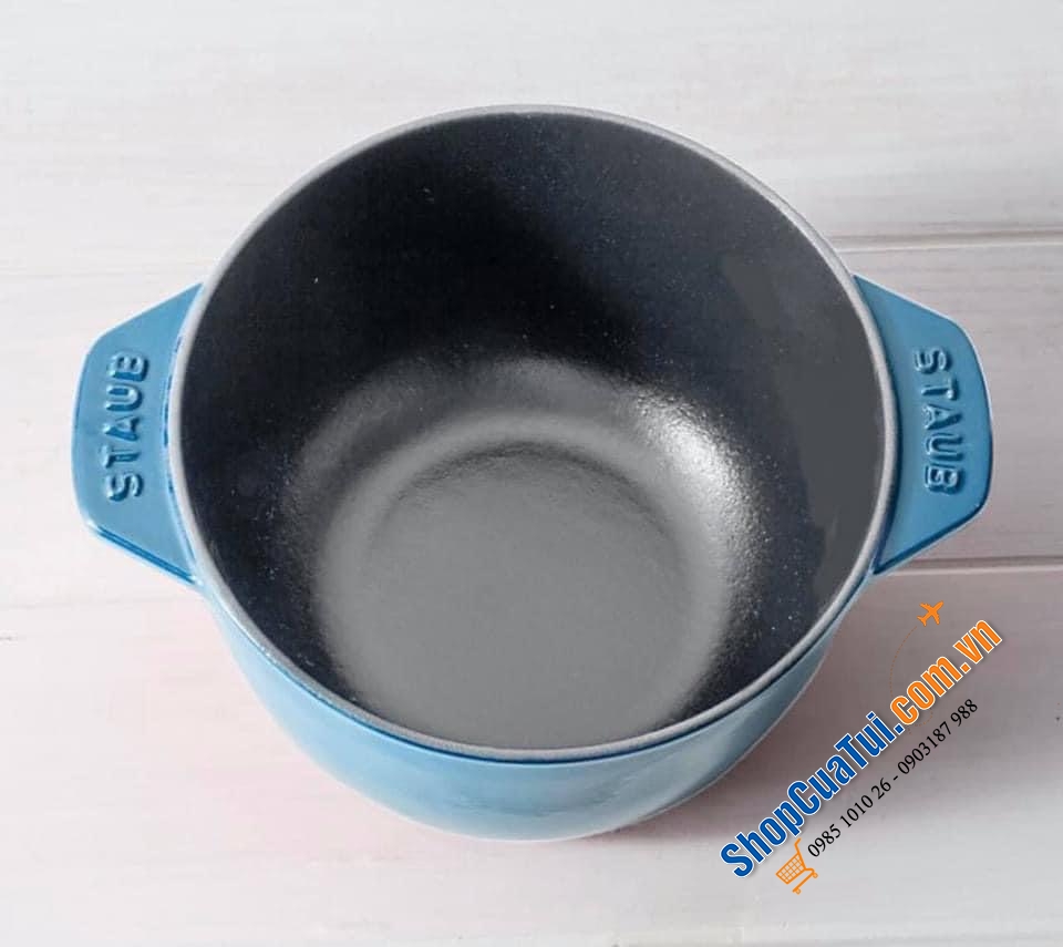 NỒI STAUB GOHAN XANH DA TRỜI 12 cm