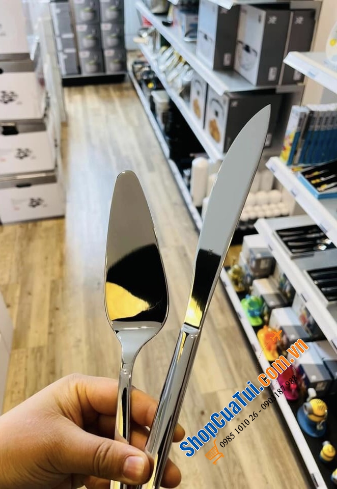 SET DAO VÀ XẺNG CẮT BÁNH CAO CẤP WMF.