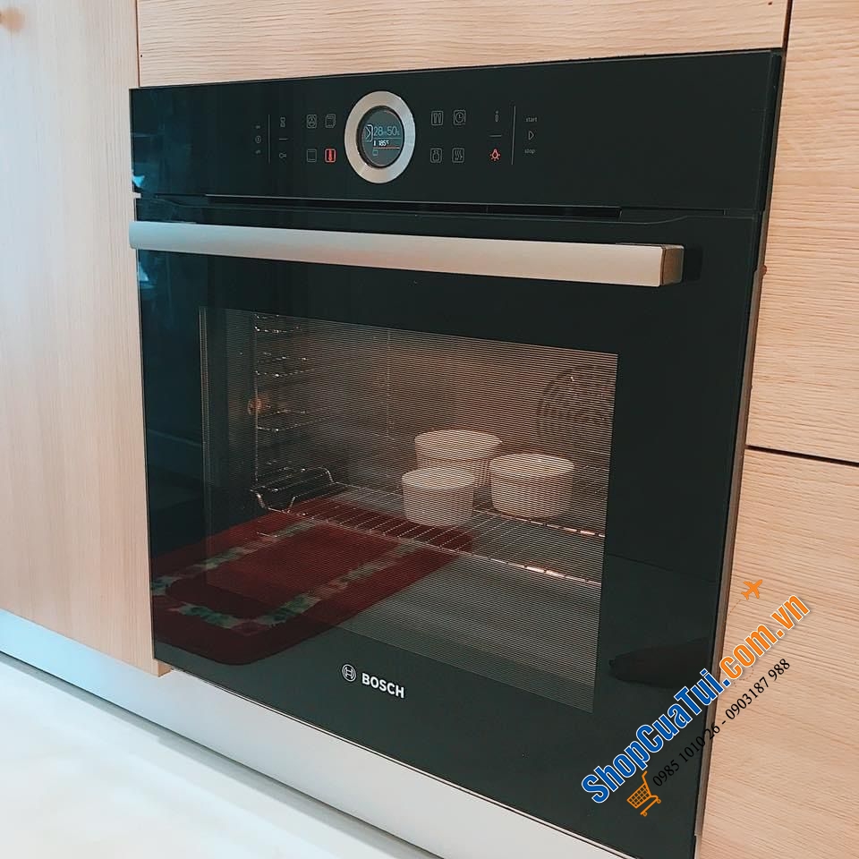 LÒ NƯỚNG BOSCH HBG675BB1 series 8 - Lò nướng âm tủ cao cấp