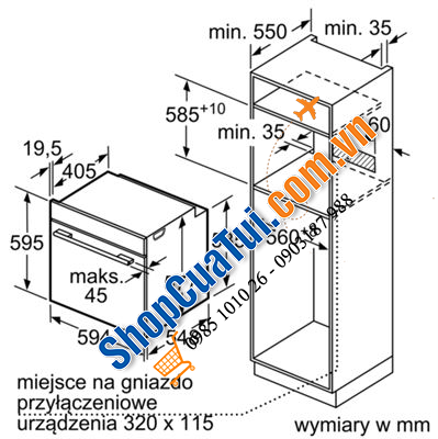 LÒ NƯỚNG BOSCH HBG675BB1 series 8 - Lò nướng âm tủ cao cấp