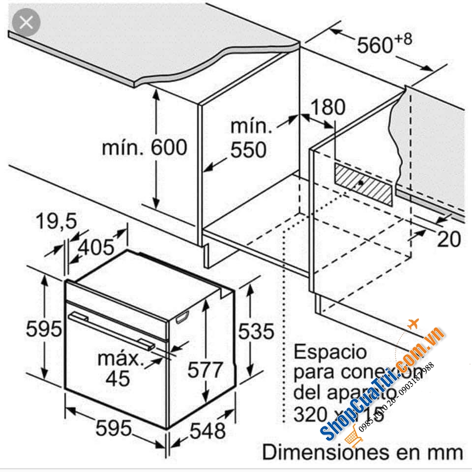 LÒ NƯỚNG BOSCH HBG675BB1 series 8 - Lò nướng âm tủ cao cấp