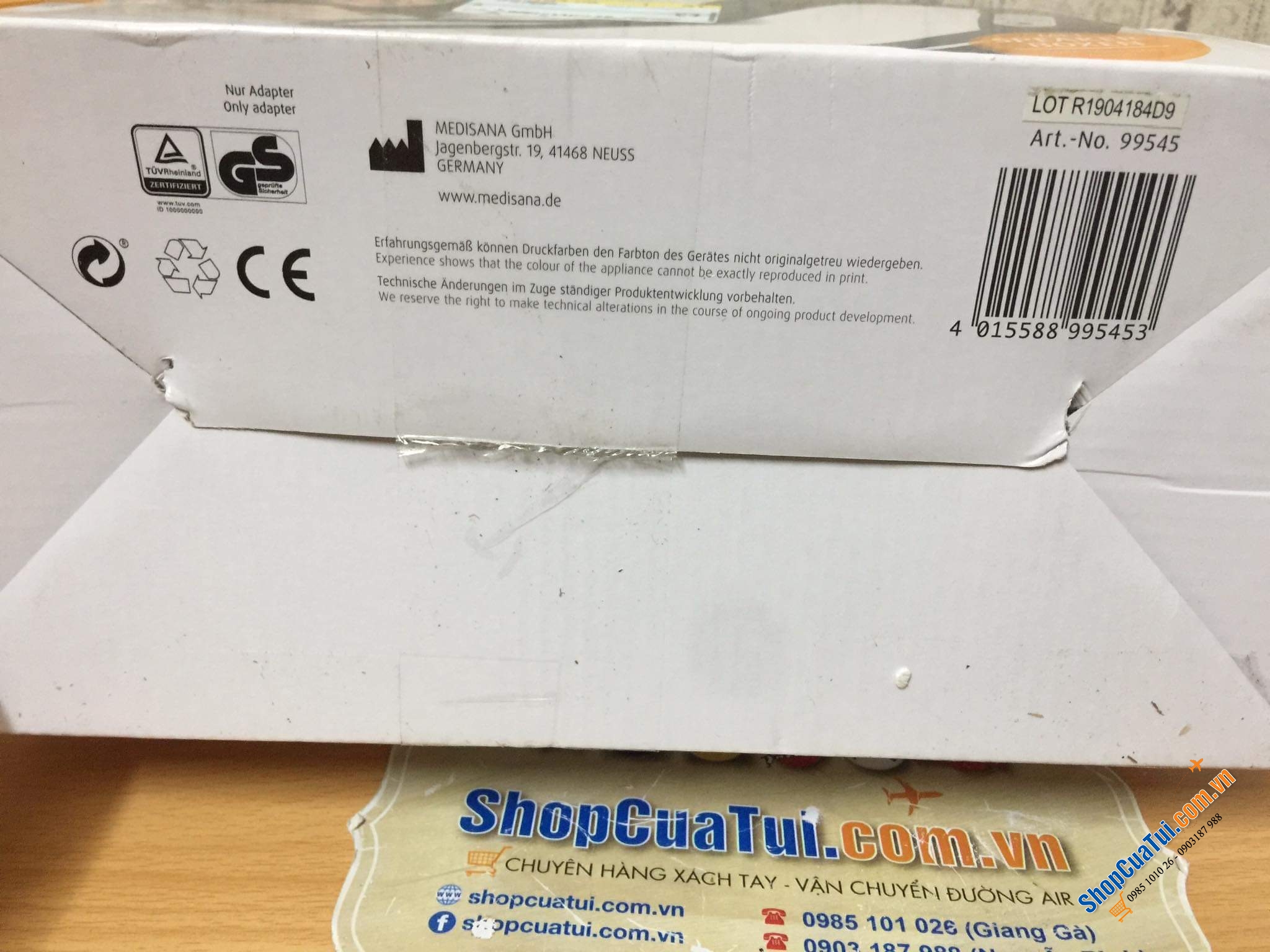 Máy Massage Cổ Vai Gáy Medisana NM A90.