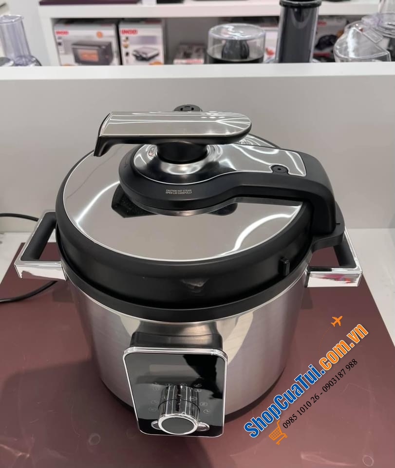 Nồi áp suất điện đa năng WMF Lono 8 trong 1. Cho các món hầm nhanh, nấu chậm tròn vị, giữ nguyên dinh dưỡng & vitamin